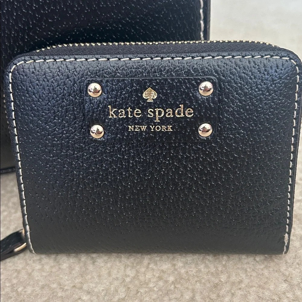 Kate Spade Matching Set Wellesley Quinn Tote & Wellesley Cara Wallet LIKE NEW! - Picture 13 of 17